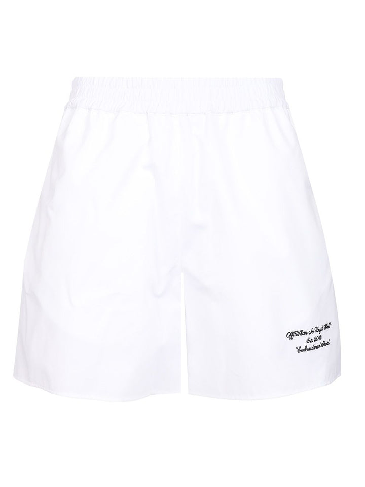 Popeline Shorts Trousers White