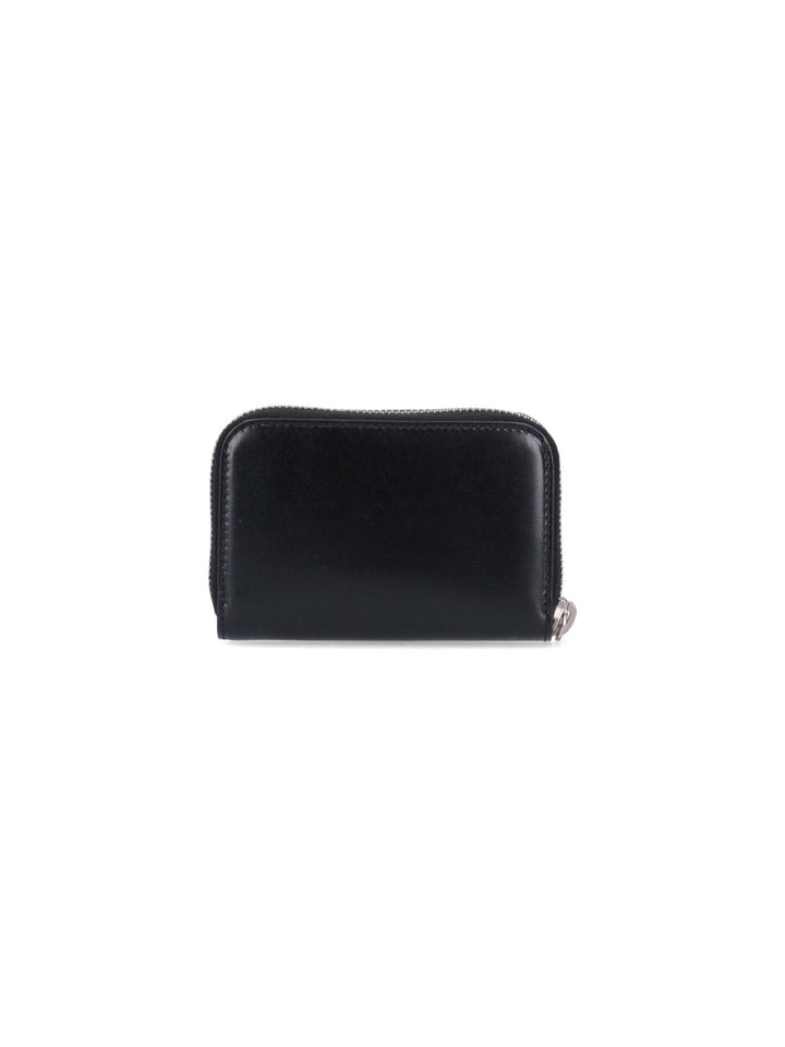 Zip Around Wallet Monogram Wallets Black