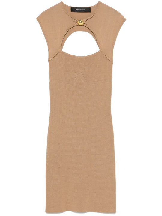 Short Dress With Cut-Out