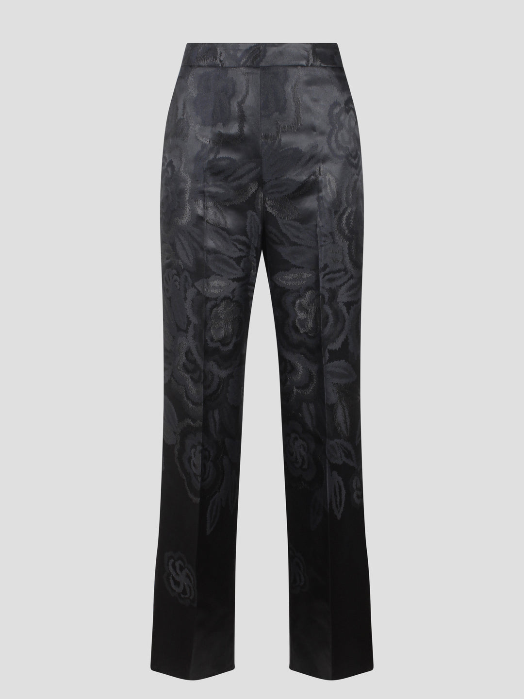 Palazzo jacquard trousers