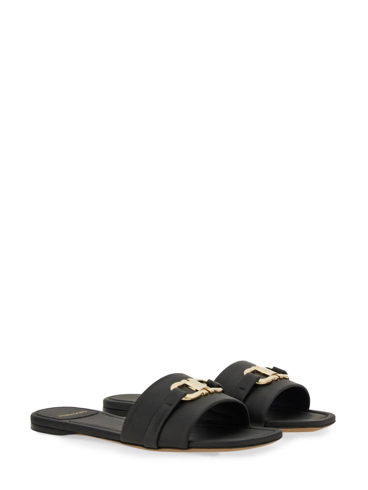 Ferragamo Sandals - Black | Wanan Luxury