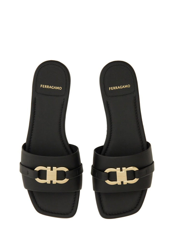 Ferragamo Sandals - Black | Wanan Luxury