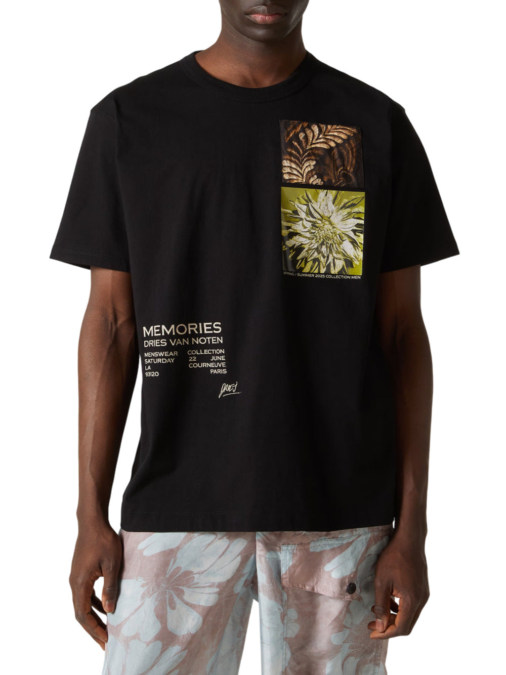 Dries Van Noten T-shirts - Black | 0da2fa988966bf24e8a7a4a5e85f389967e84ddd