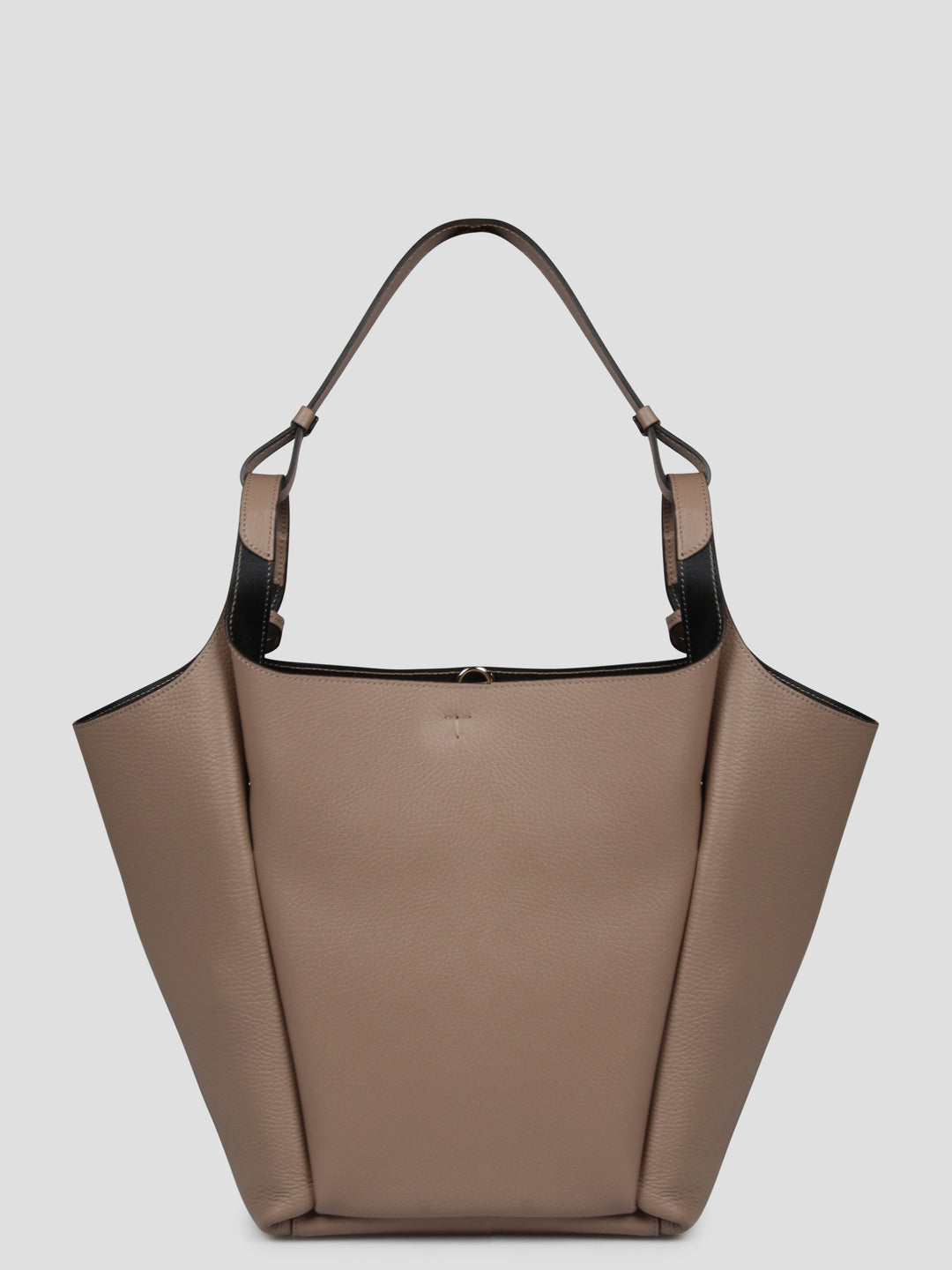 Logo bucket bag