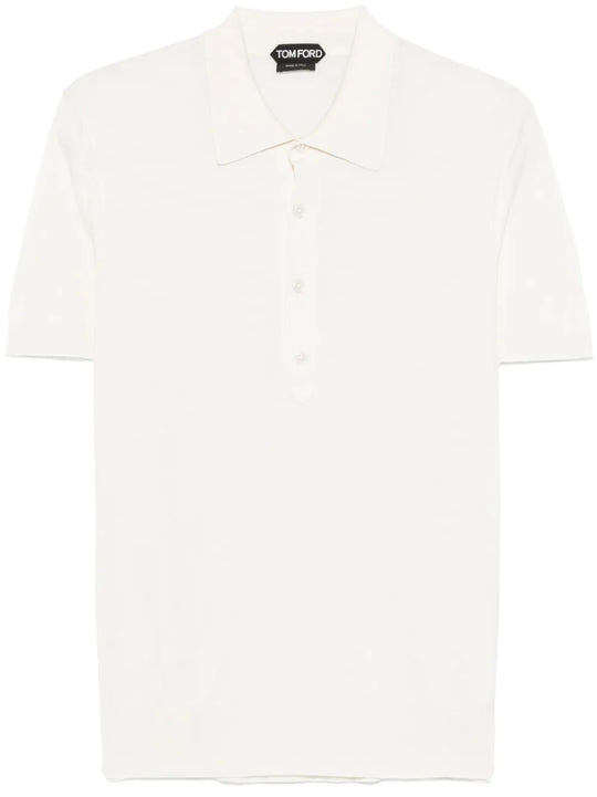 Silk Viscose Polo Shirt
