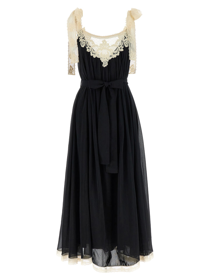 Zimmermann Roselight Dresses - White/Black | 946950181535c79700c2ab3c3bb40ed1ec99ed72