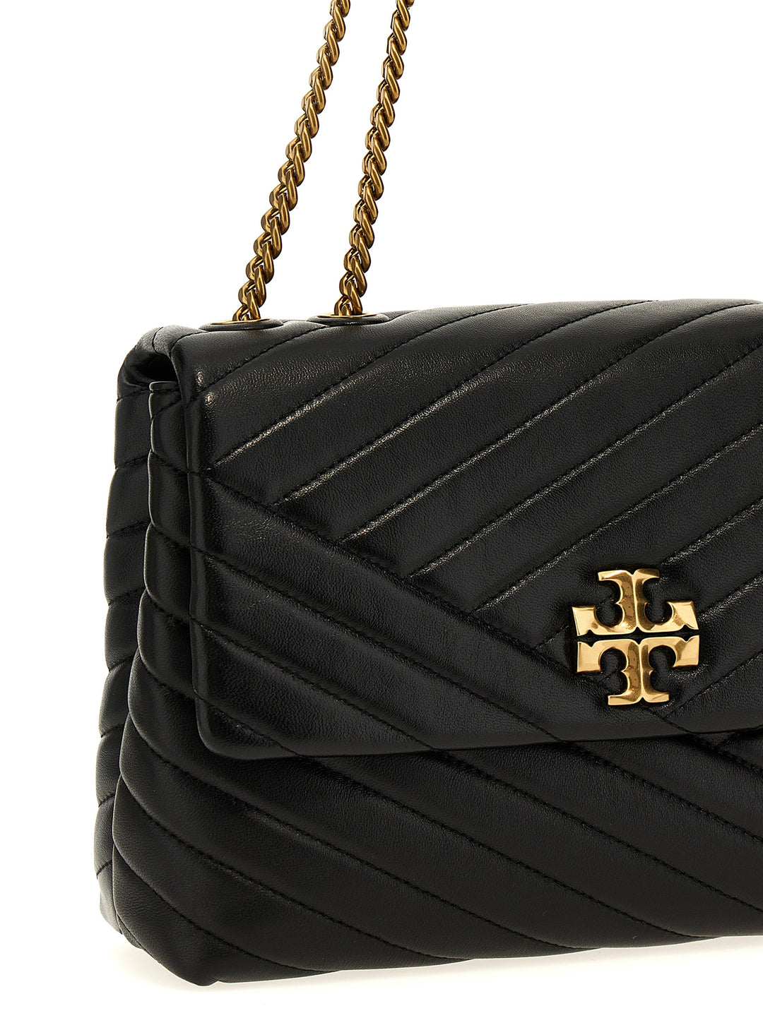 Tory Burch Kira Chevron Convertible Crossbody Bags - Black | fbb2f68ac734161cf3c2597a6650a6851f9fe687