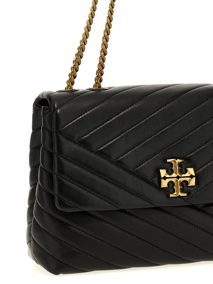 Tory Burch Kira Chevron Convertible Crossbody Bags - Black | fbb2f68ac734161cf3c2597a6650a6851f9fe687