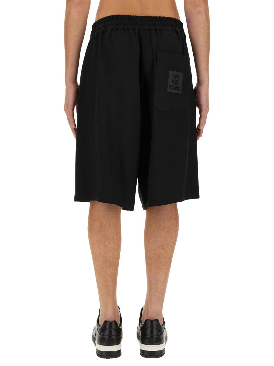 Moschino Shorts - Black | Wanan Luxury