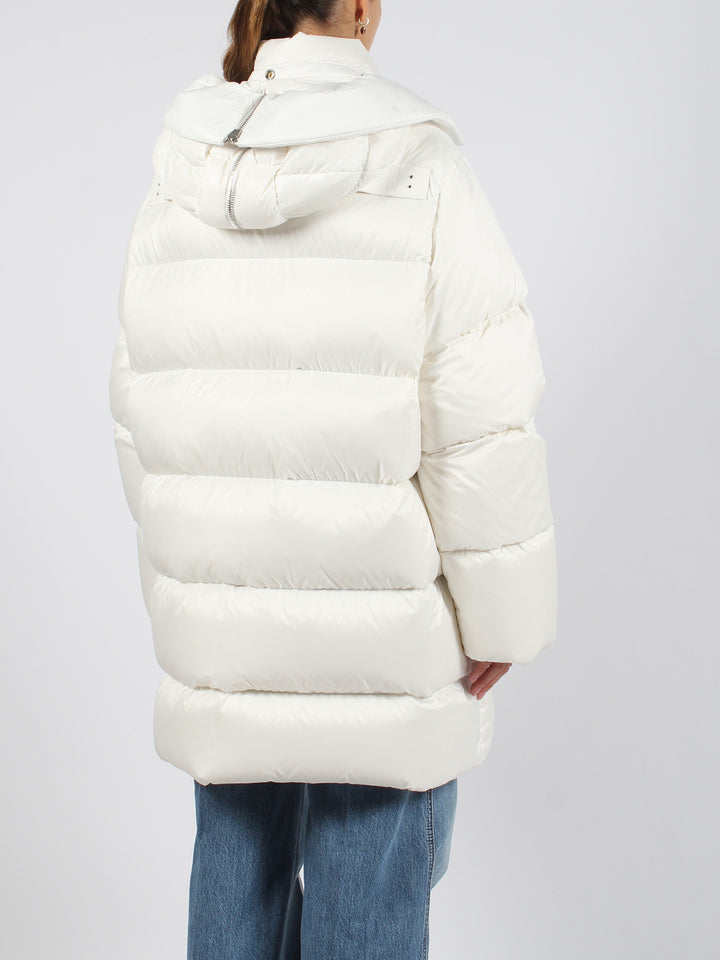 Hooded cyclopic coat