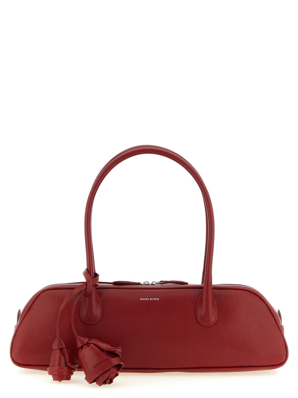Brigitte Trapeze Hand Bags Red