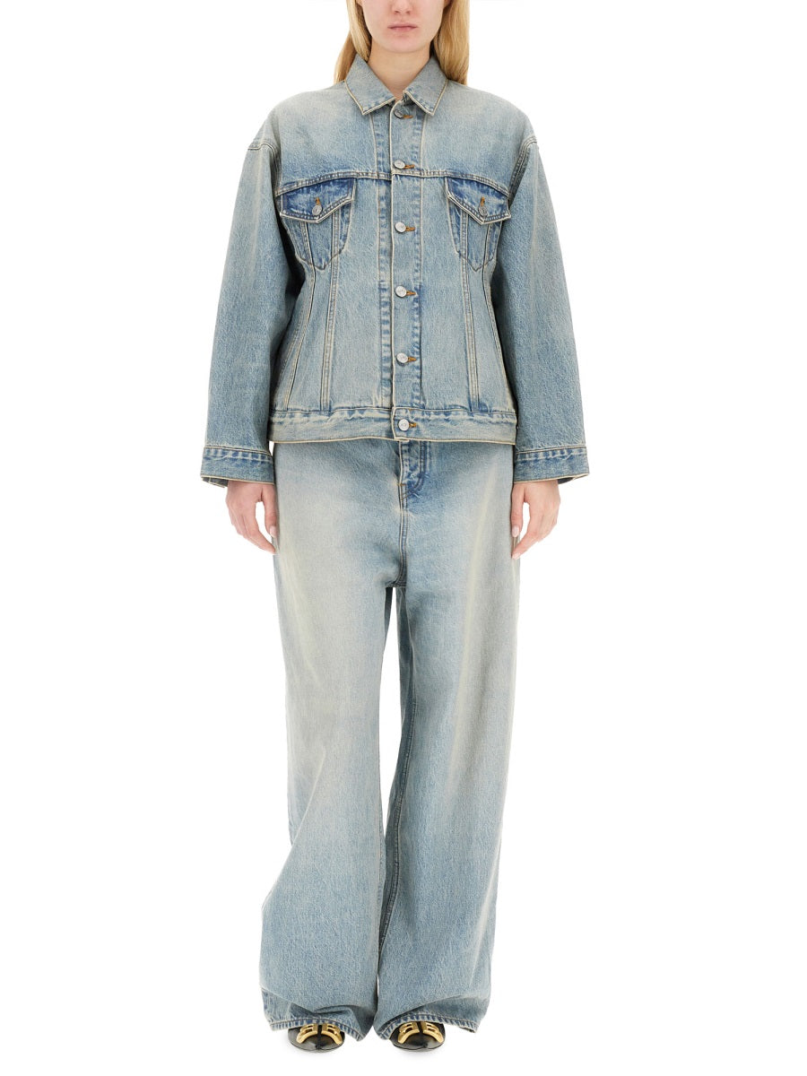 Balenciaga Jackets - Denim | 445f073503a91f24575e8f8a87a287f76f8ab50b