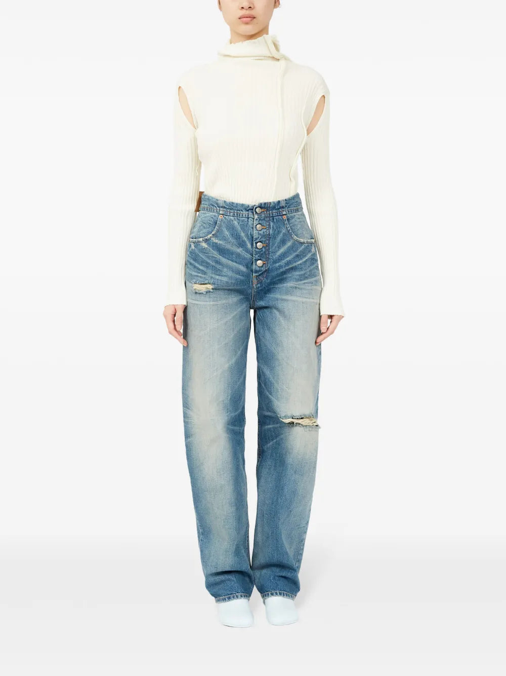 Mm6 Maison Margiela Regular & straight leg - Blue | c37cf86c2bfe8e78f6c656e829de599dc395332f