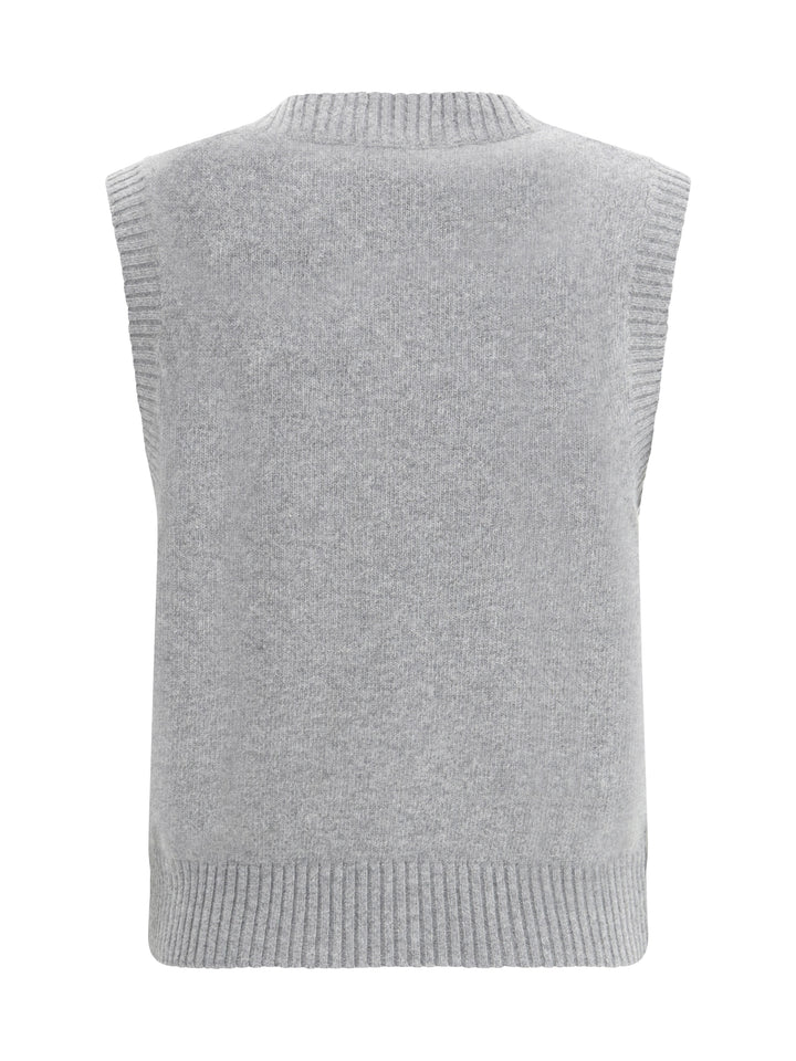 GRAPHIC WOOL VEST