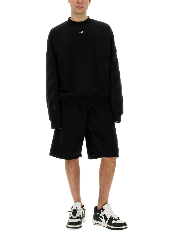 Off-White Sweatshirts - Black | Wanan Luxury