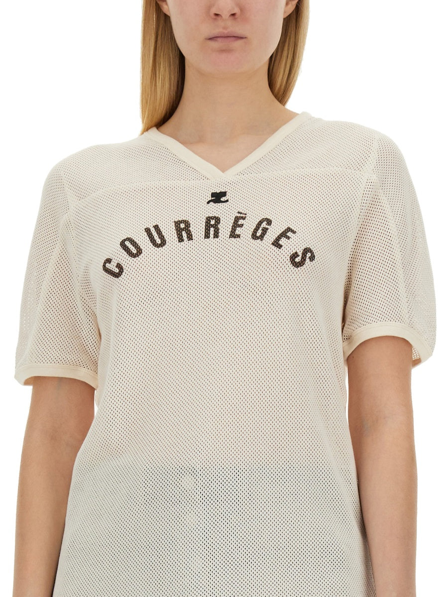 Courrèges T shirts - White | Wanan Luxury