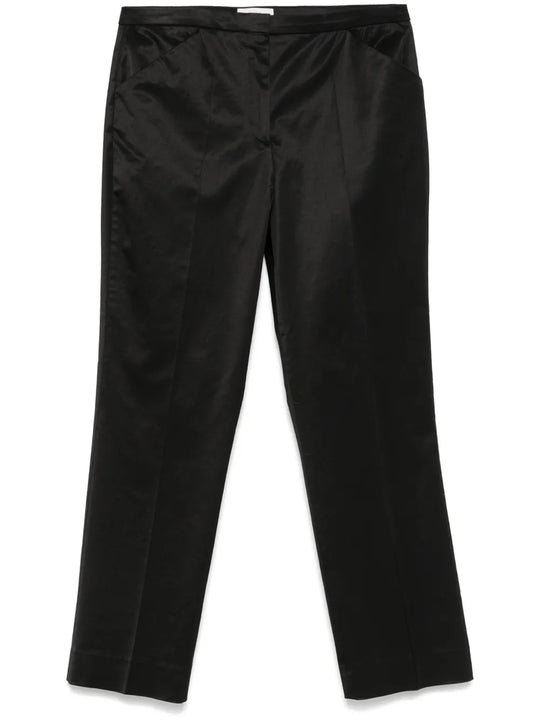 Straight Cropped Trousers