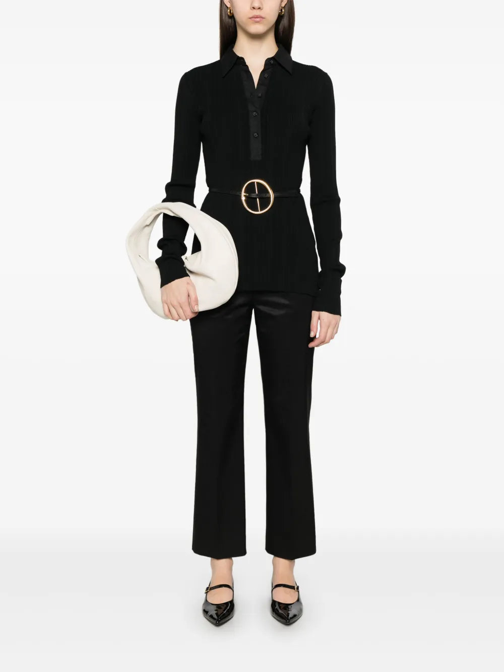 Toteme Wide leg - Black | 4830e090571f7de4d4a4f692fca8359846c0ee2b