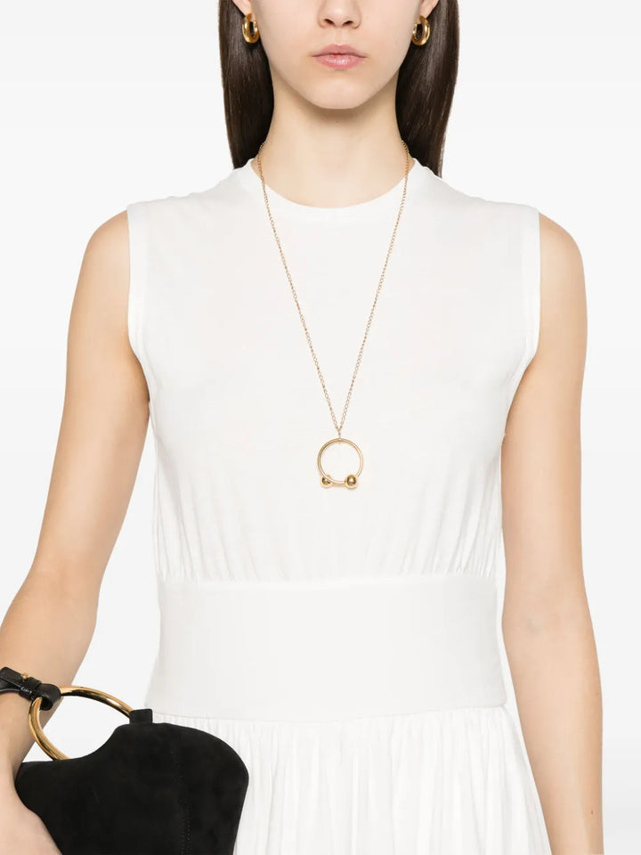 Toteme Long dresses - White | 7a82223ce1ee419fc05ca756f6e5df86cdbffc4c