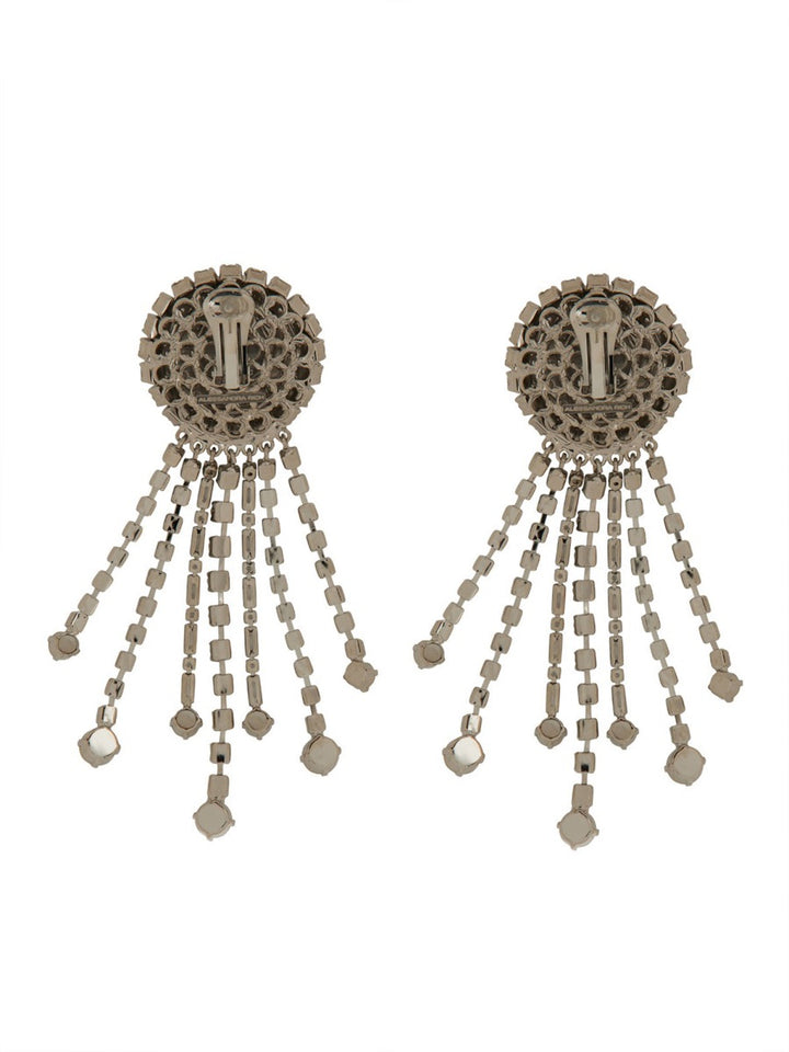 Alessandra Rich Earrings - Silver | Wanan Luxury