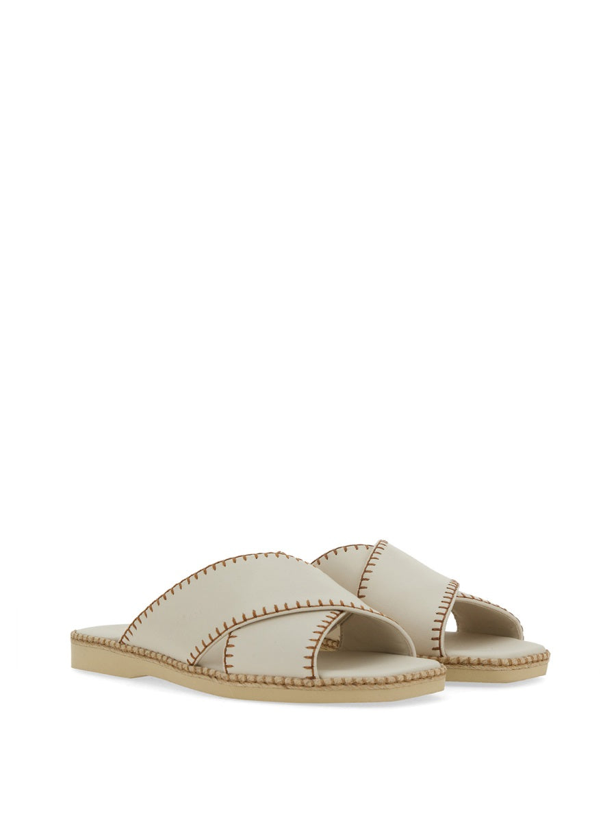 Hogan Sandals - White | Wanan Luxury