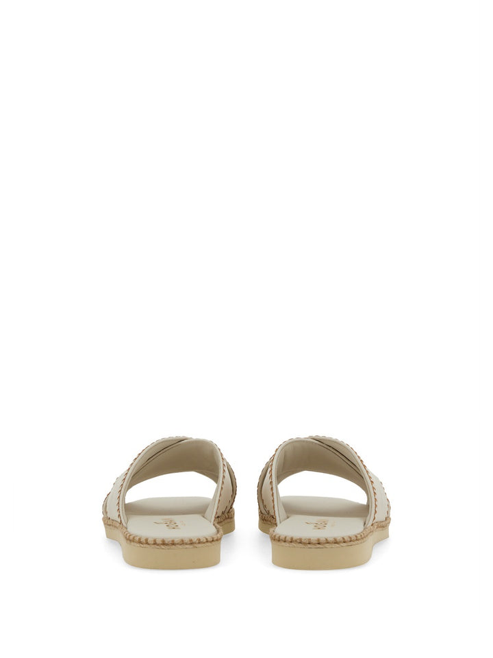 Hogan Sandals - White | Wanan Luxury