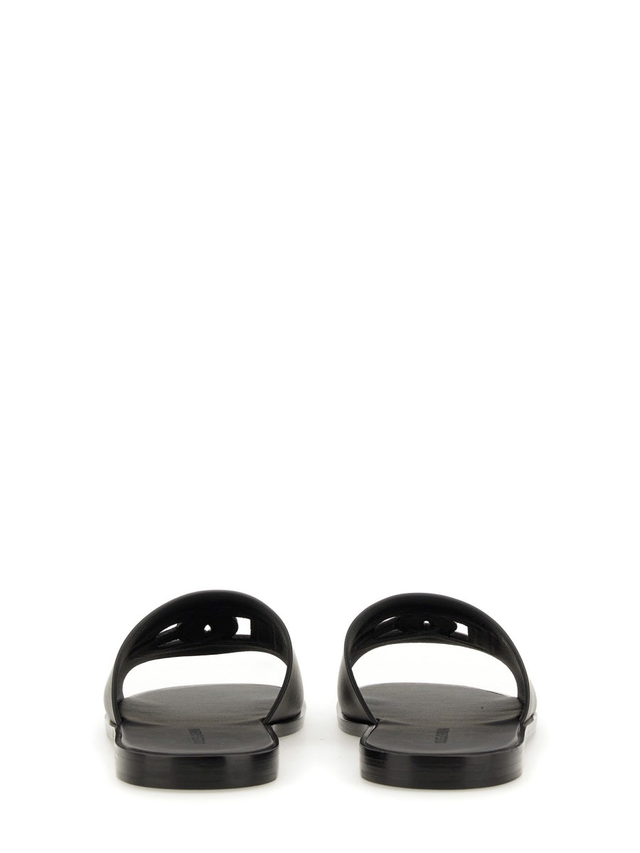 Dolce & Gabbana Sandals - Black | Wanan Luxury