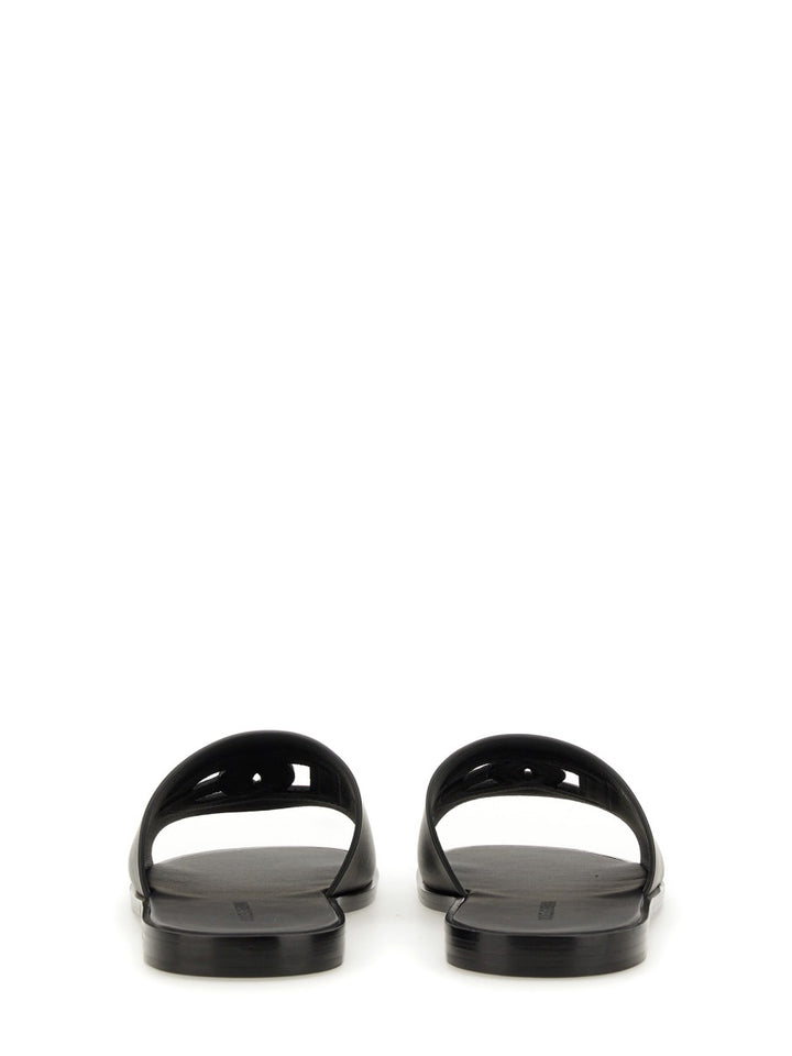 Dolce & Gabbana Sandals - Black | Wanan Luxury