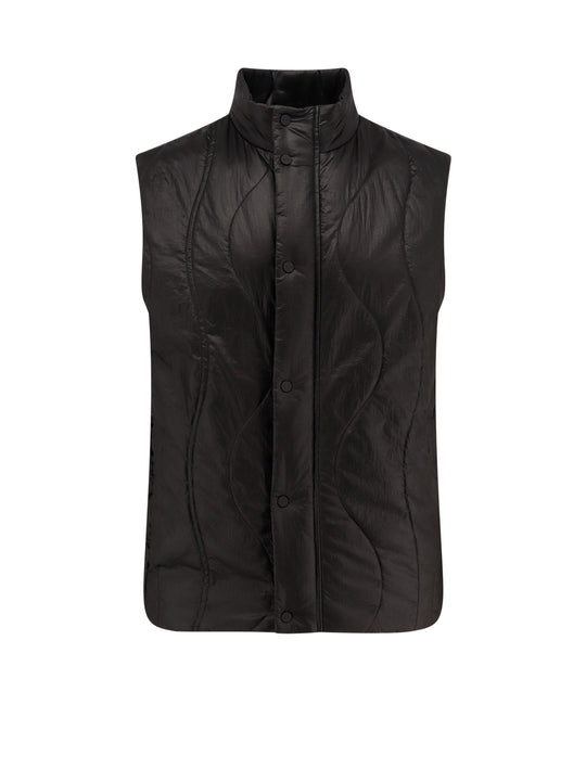 Laminar Padded And Quilted Sleeveless Jacket
