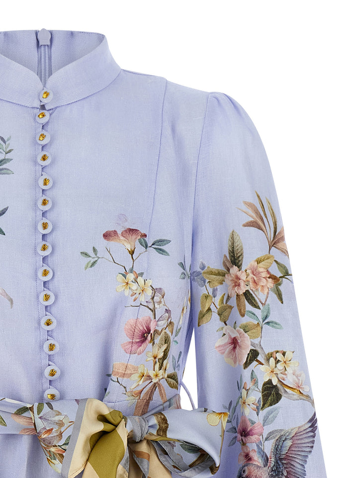 Zimmermann Rebellion Dresses - Light Blue | 076678de68106468f3560383f310667aed9d1d1e