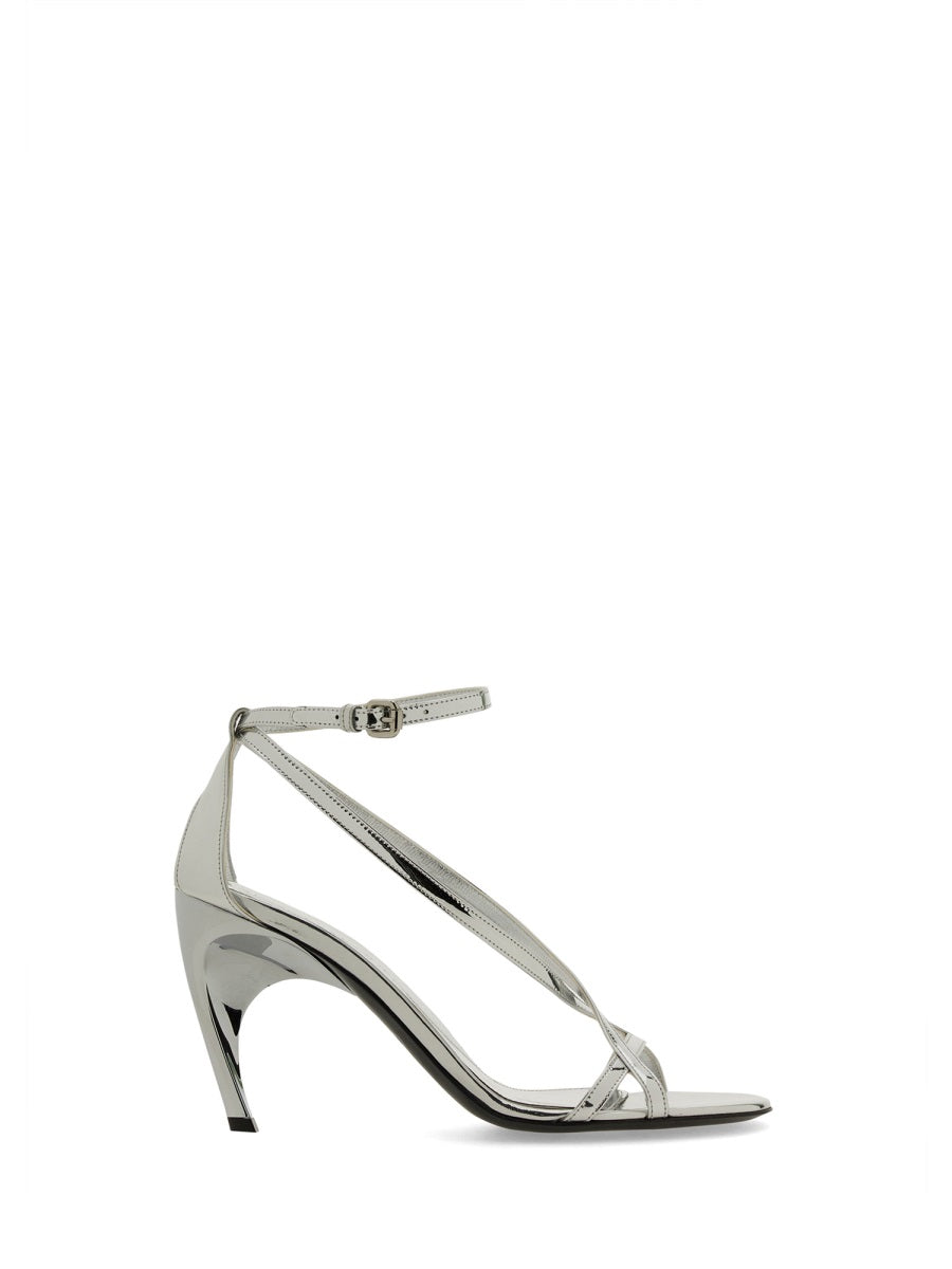 Alexander McQueen Sandals - Silver | Wanan Luxury