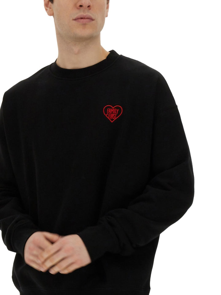 Family First Sweatshirts - Black | Wanan Luxury
