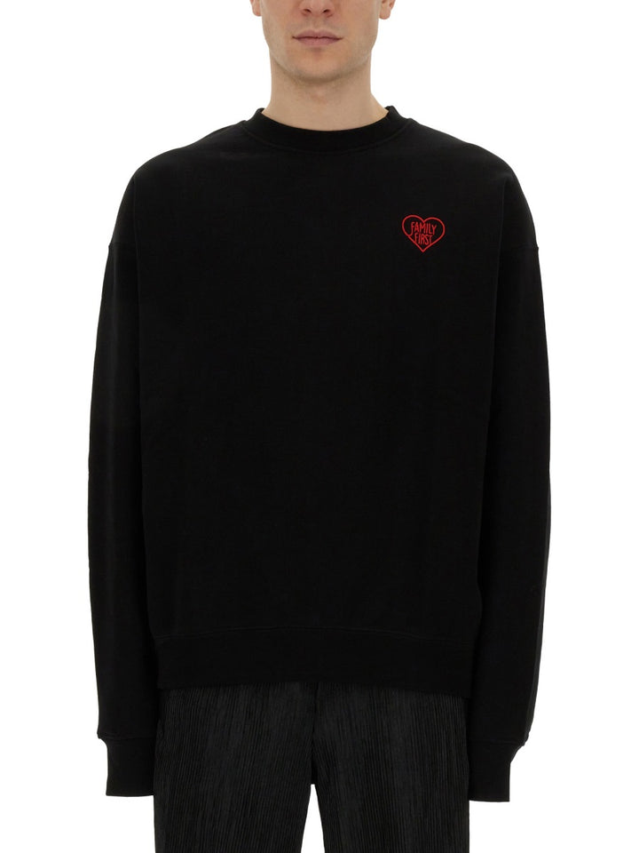 Family First Sweatshirts - Black | Wanan Luxury