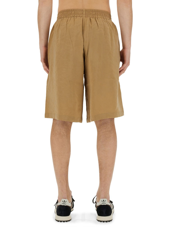 Family First Shorts - Beige | Wanan Luxury