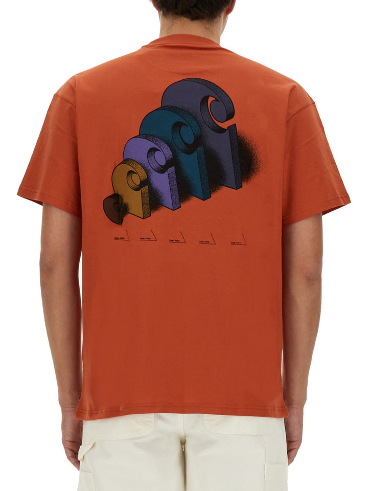 Carhartt Wip T shirts - Orange | Wanan Luxury