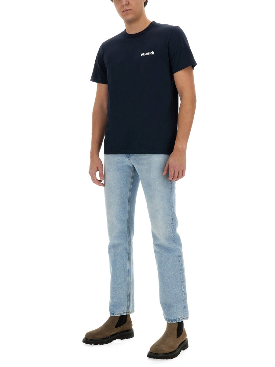 Woolrich T shirts - Blue | Wanan Luxury