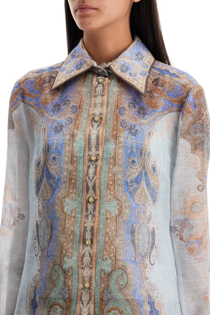 Camicia Stampa Paisley Eden