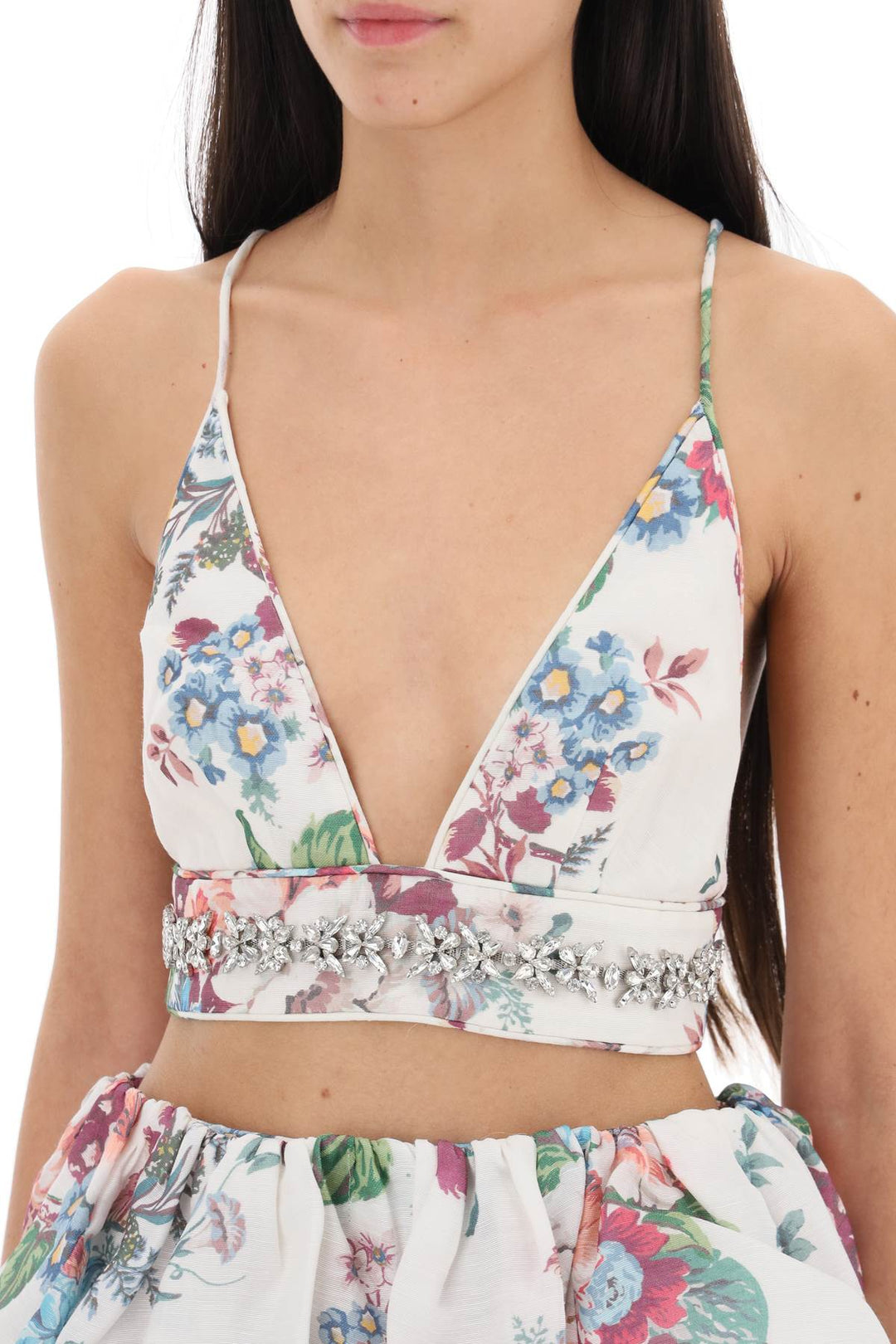 Matchmaker Embellished Bra Top