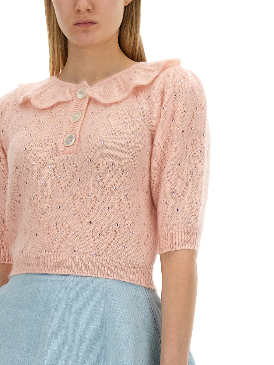 Alessandra Rich Sweaters - Pink | Wanan Luxury