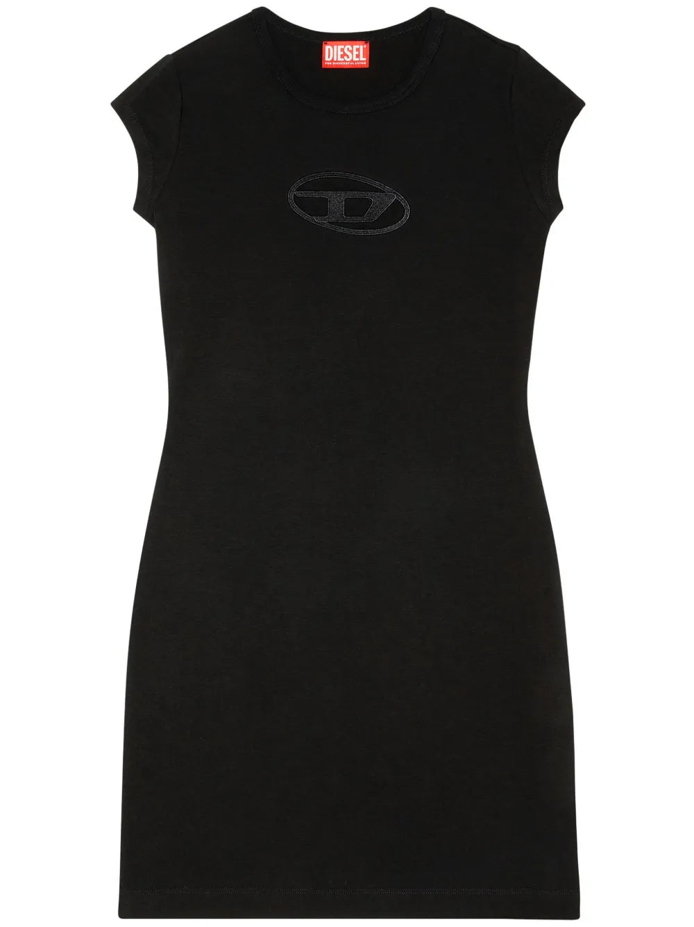 Diesel Midi dresses - Black | 378c647530e0ef18a9b150f1a2151102607aff8f