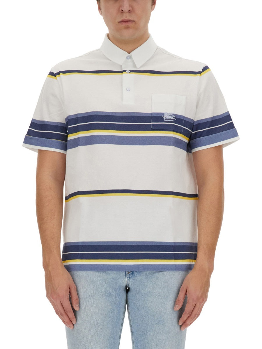 Etro Polo - White | Wanan Luxury
