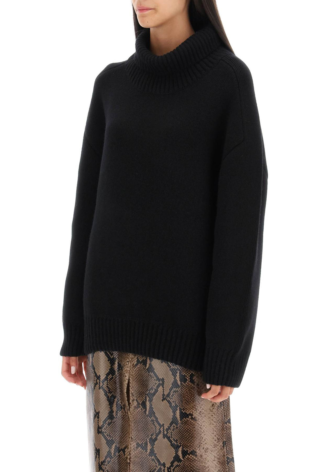 'Landen' Oversized Funnel Neck Sweater