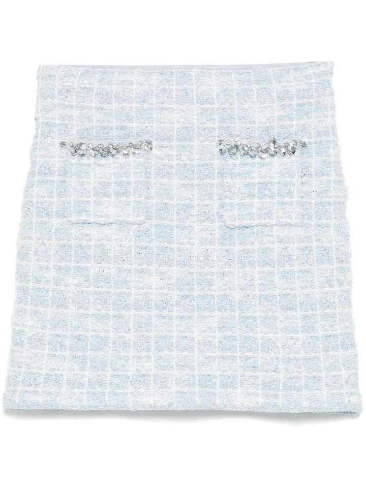 Self-Portrait SKIRT - Blue | 8022c063e4fe68ce950ce86e6a8c78fba6d63024