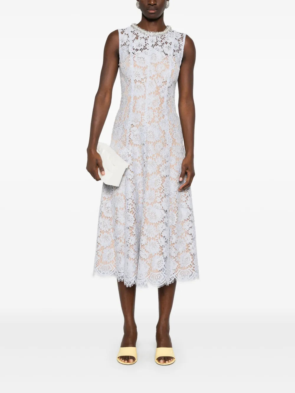 Self-Portrait Midi dresses - Blue | 20d3d4c03082a1392727d53b4d2780c16c6c329e