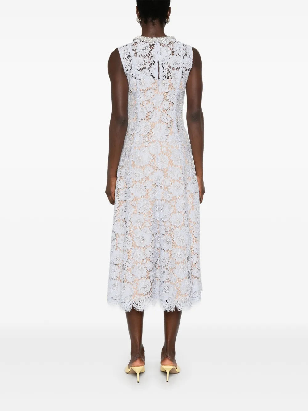 Self-Portrait Midi dresses - Blue | 5d9d2c83b61200efec8a30561fa7341d1d87ae99