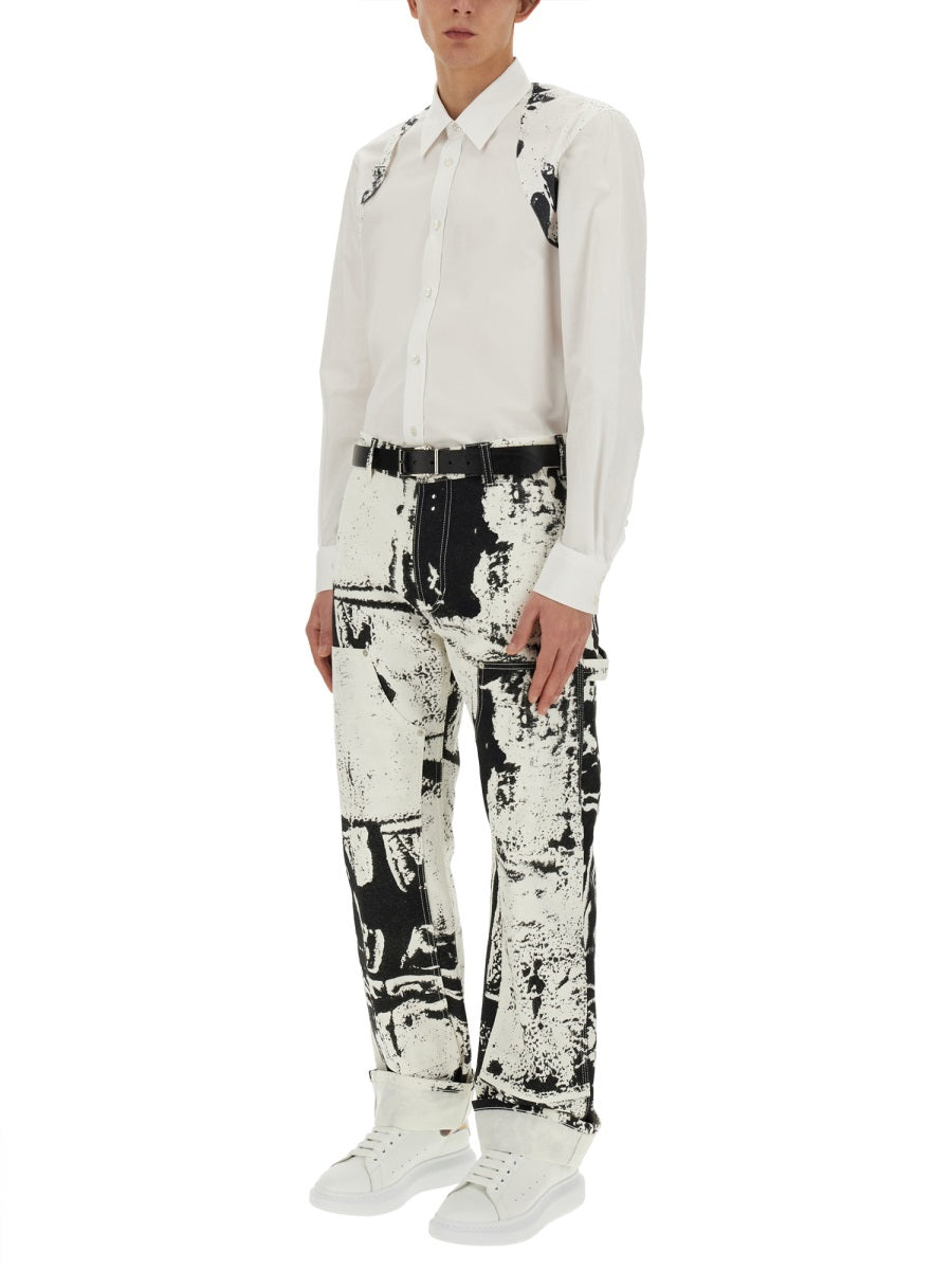 Alexander McQueen Shirts - White | Wanan Luxury