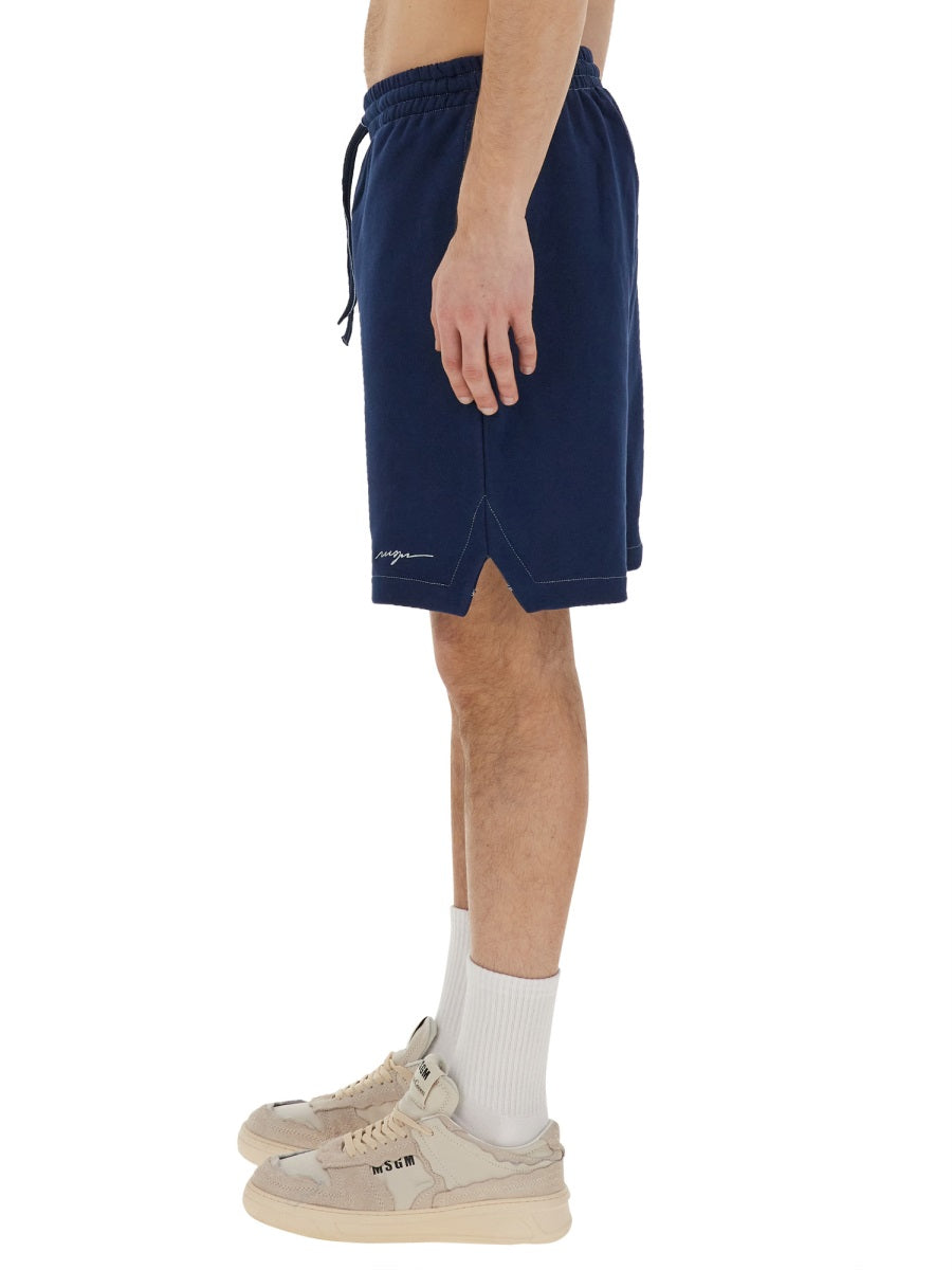 MSGM Shorts - Blue | Wanan Luxury