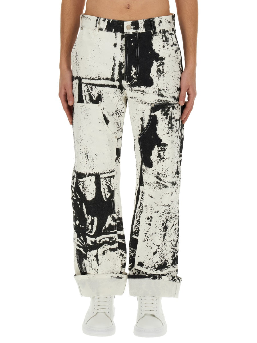 Alexander McQueen Denim - White | Wanan Luxury