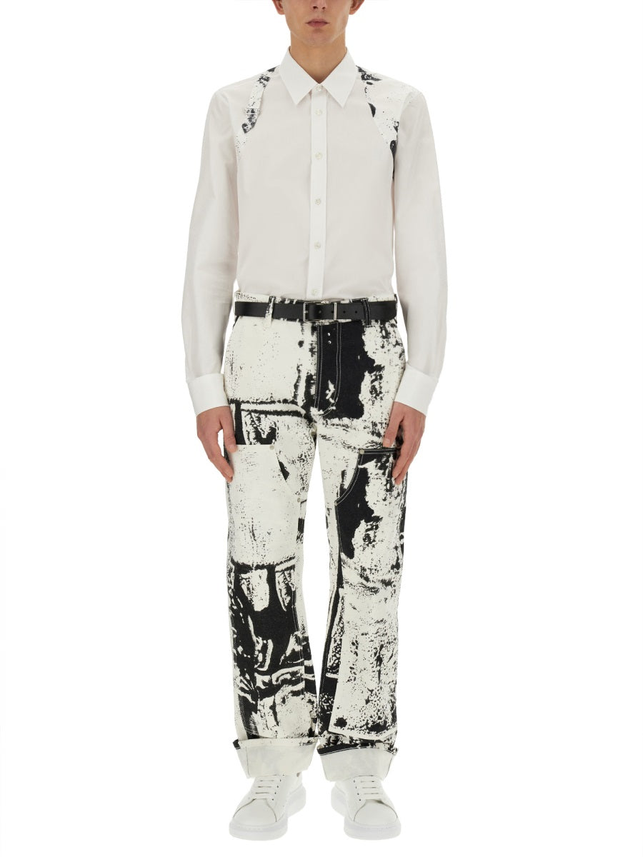 Alexander McQueen Denim - White | Wanan Luxury