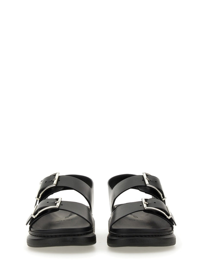 Alexander McQueen Sandals - Black | Wanan Luxury